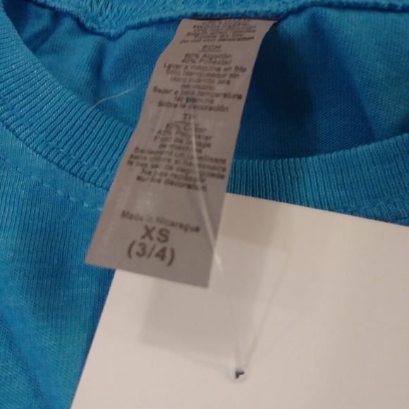 Blue Graphic Kids T-Shirt - Picture 5 of 5